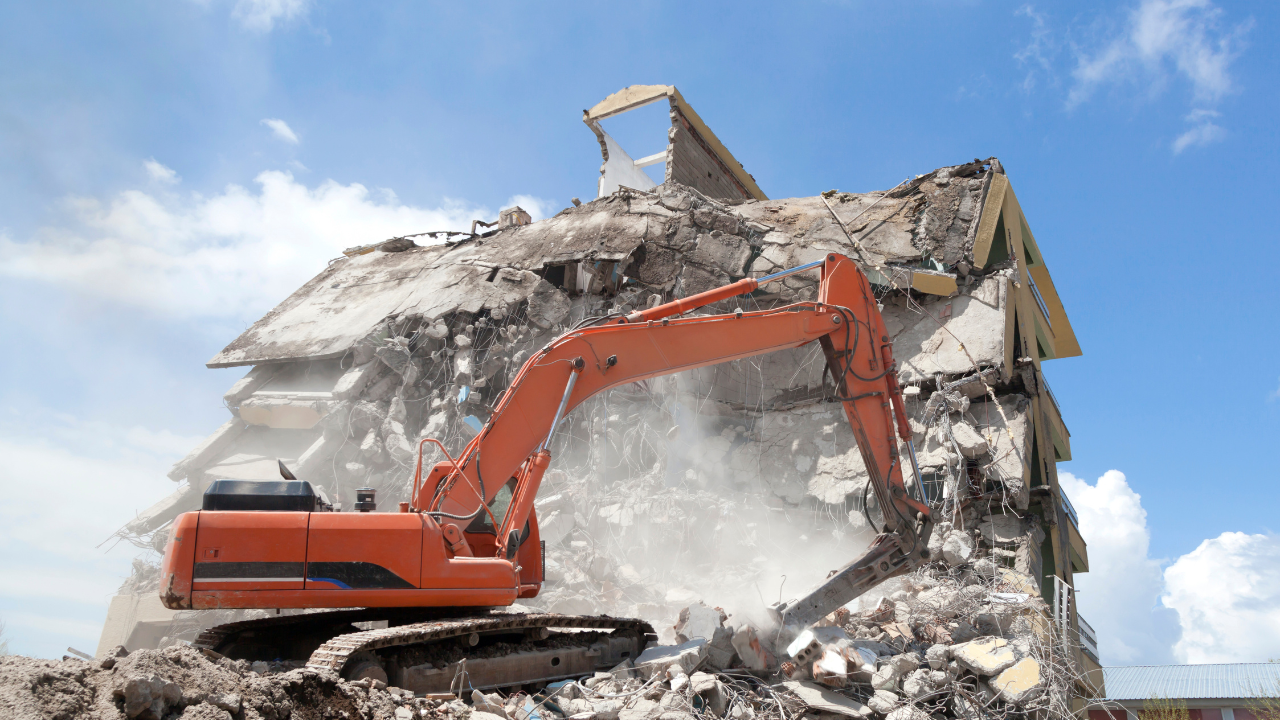 Abriss Berlin – Rückbau eines Gebäudes