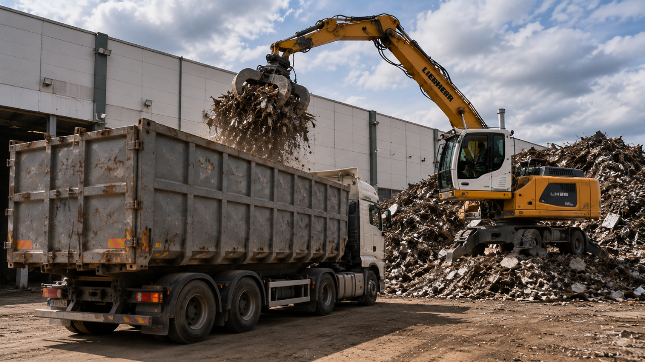 Entrümpelung Berlin – Schrotttransport und Verladen